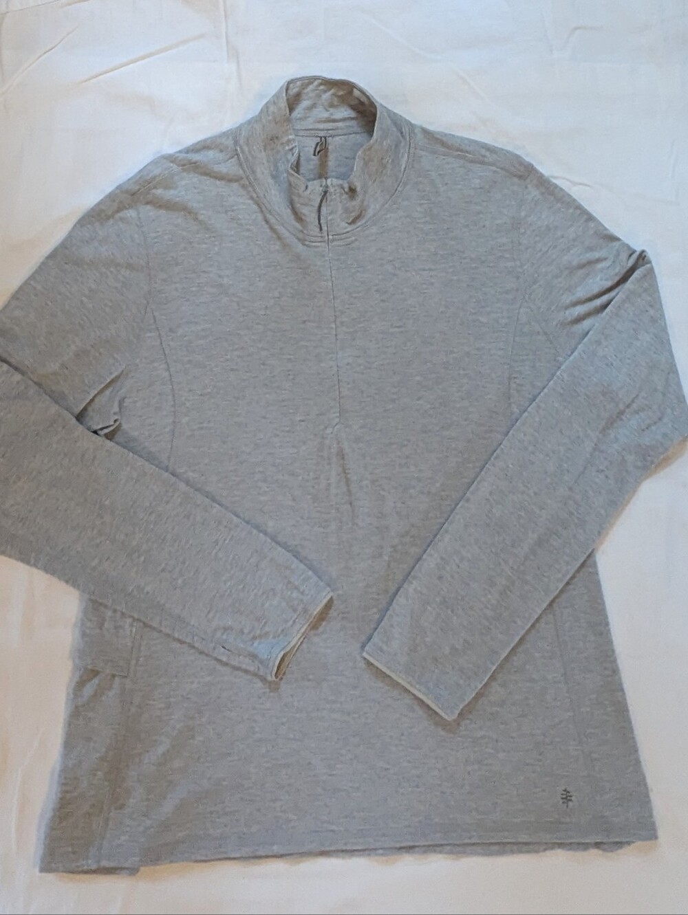 Royal Robbins VentureLayer 200 1/4 Zip Pullover Gray XL Merino Wool Blend